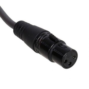 XLR cable 3-pin XLR male to female 1.5m