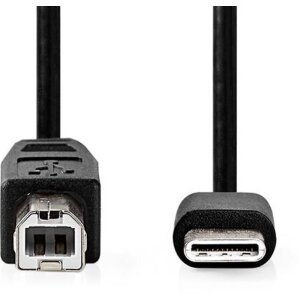 USB cable 2m USB-C to USB-B for DNP printer