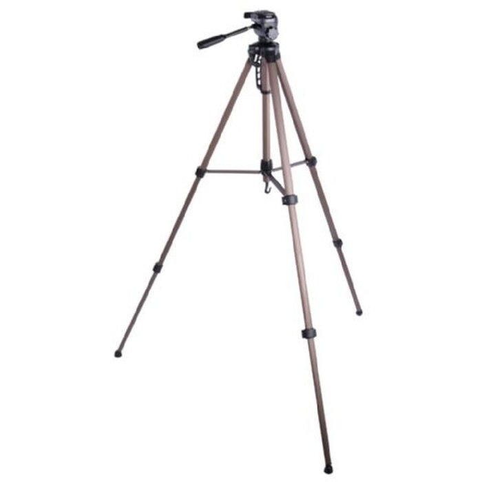 Falcon Eyes aluminium tripod + head WT-3570 H165 cm quick-release plate bag