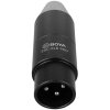 Boya 35C-XLR Pro Adapter TRS to XLR 3.5mm Black