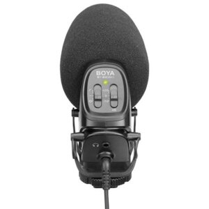 Boya BY-BM3031 Condenser directional microphone black with accessories