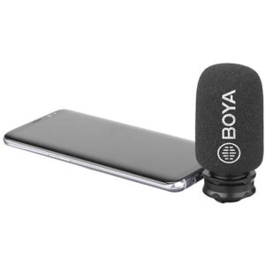 Boya BY-DM100 Digital Shotgun Microphone USB-C for Android