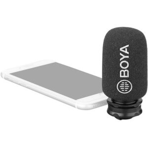 Boya BY-DM200 Digital Shotgun Microphone for iOS...