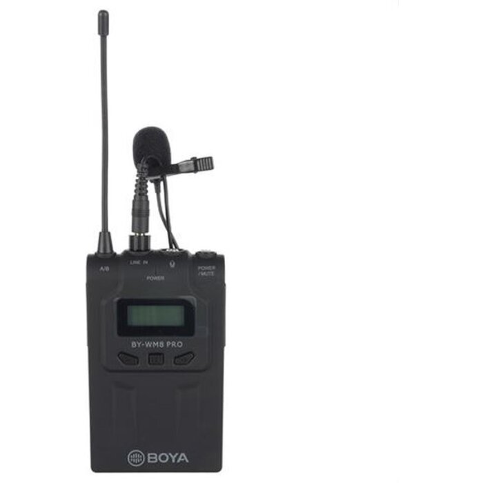 Boya BY-TX8 Wireless Transmitter BY-WM8 Pro Omnidirectional Lavalier Mic