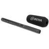 Boya BY-PVM3000S directional microphone supercardioid 28cm XLR low-pass filter AA battery