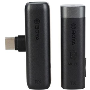 Boya BY-WM3U Tie Microphone Wireless USB-C 2.4GHz...