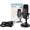 Boya BY-PM500 USB studio microphone condenser cardioid omnidirectional incl. accessories