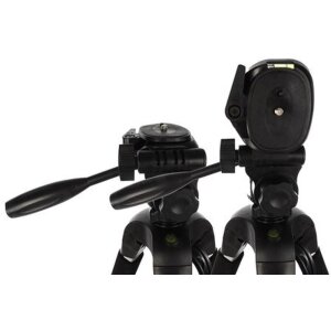 Conical tripod for binoculars 165cm - black, height adjustable