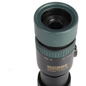 Konus Monocular Binoculars Konusmall-2 7-17x30 Zoom Black