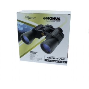 Konus binoculars Konusvue 7x50 - Wide-angle robust outdoor binoculars