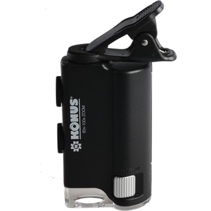 Cone cone clip 60x-100x microscope - Portable pocket microscope