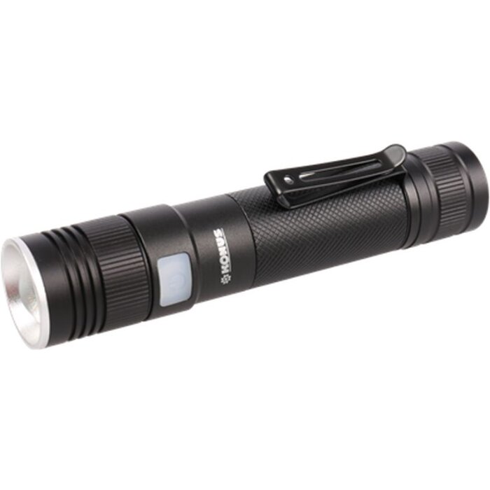 Konus torch Konuslight RC-5 rechargeable LED black