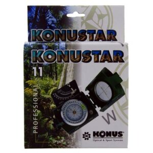 Konus Compass Konustar-11 Military Green Rugged Outdoor...