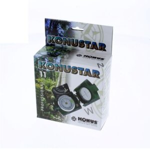 Konus Compass Konustar-11 Military Green Rugged Outdoor Orientation