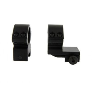 Cone Mounting Set 25-30mm Dual-T Ring Bracket Black