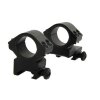 Cone Mounting Set 25-30mm Dual-T Ring Bracket Black