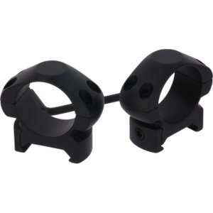 Cone mounting rings 25.4 mm low profile black