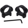 Cone mounting rings 25.4 mm low profile black