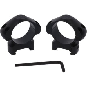 Cone mounting rings 30 mm medium height for riflescopes