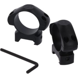 Cone mounting rings 30 mm medium height for riflescopes