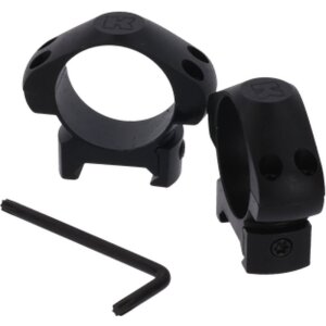 Cone mounting rings 30mm low profile black