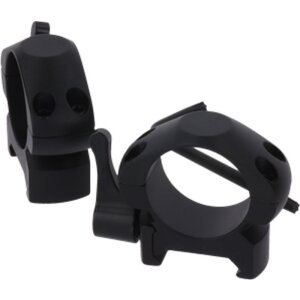 Cone quick release mounting rings 25.4 mm Low - Black