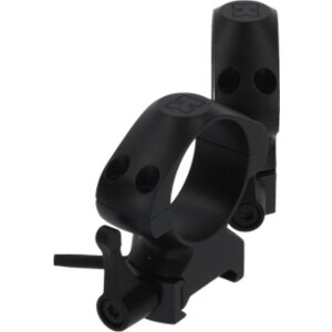 Cone quick release mounting rings 30 mm high - Black