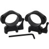 Cone quick release mounting rings 30 mm high - Black