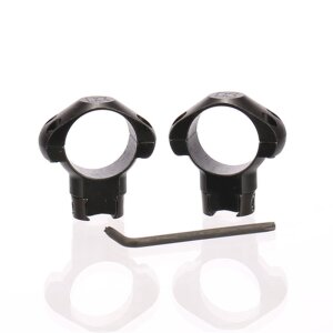 Cone mounting rings 25.4 mm high .22 rail airgun