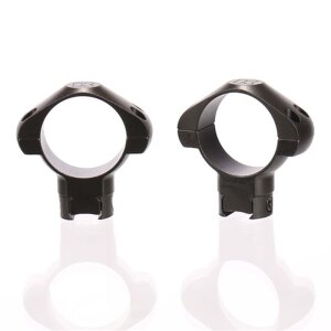 Cone mounting rings 30mm high for .22 rail/air rifle