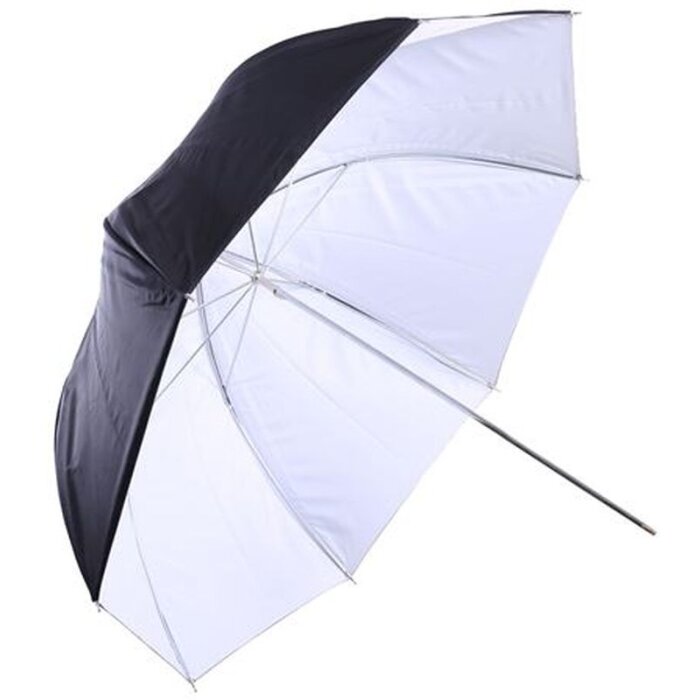 Falcon Eyes reflex umbrella UR-48WB white-black 122 cm