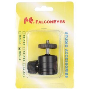 Falcon Eyes Mini Ball Head Black MPH-2 1/4" and 3/8" thread