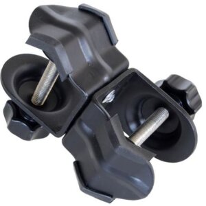 Falcon Eyes tube clamp CLD-35 for 2 tubes max. 35 mm thickness Rubber cover