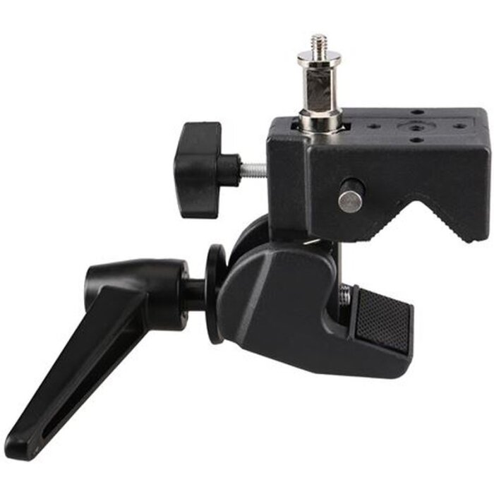 Falcon Eyes Super Clamp CL-22 with spigot adapter 3/8" for studio accessories