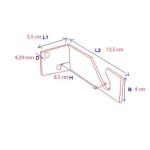 Falcon Eyes bracket FA-013 for B-Reel