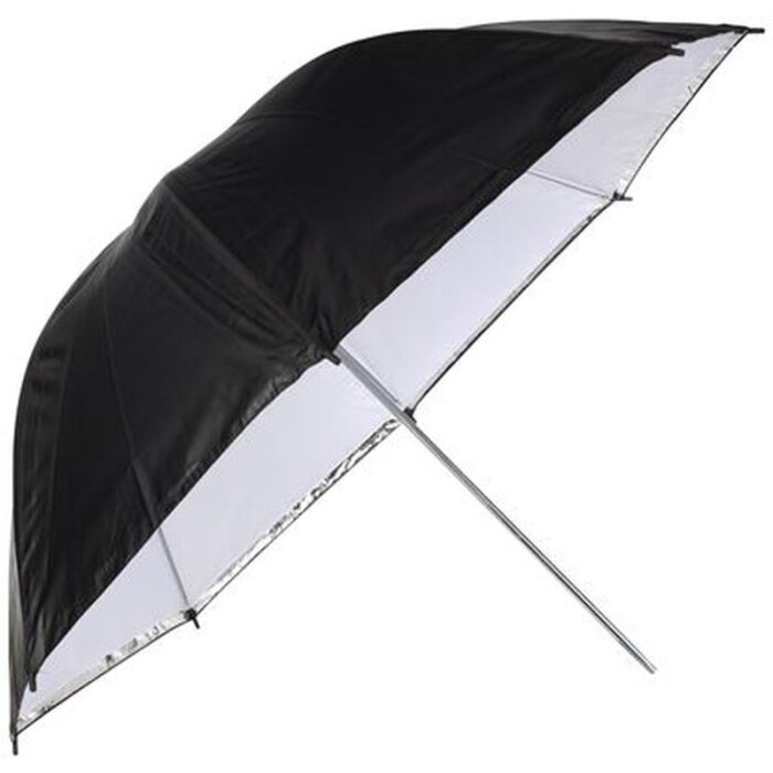 Linkstar Reflex Umbrella PUK-84WB White-Black 100 cm (Reversible)