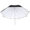 Linkstar Reflex Umbrella PUK-84WB White-Black 100 cm (Reversible)