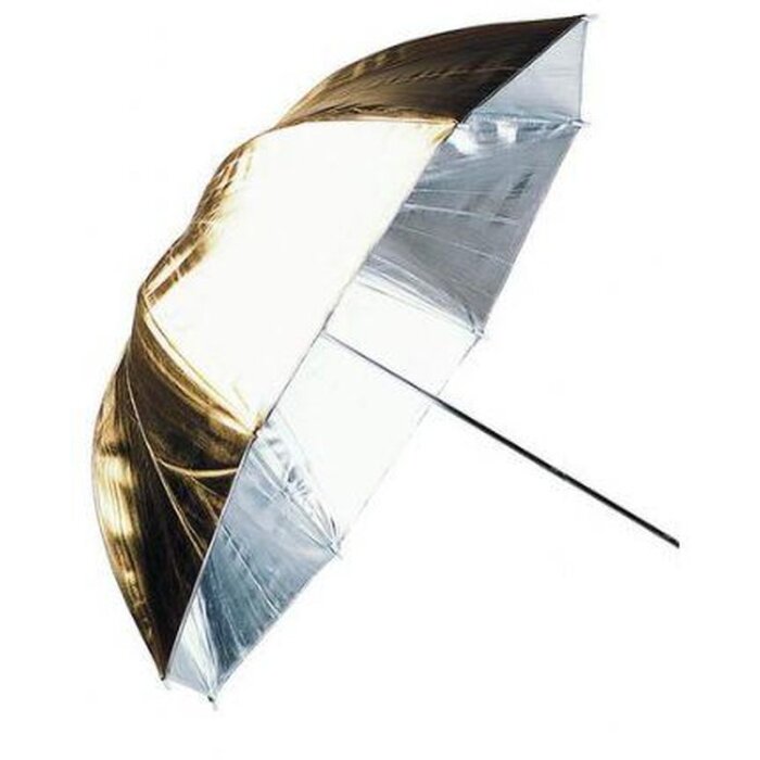 Linkstar reflex umbrella PUK-84GS silver-gold 100 cm (reversible)