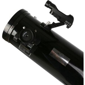 Byomic Reflector Telescope G 114-900 EQ-SKY Astronomy Beginner Black