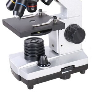 Byomic beginner microscope set 40x-1024x case