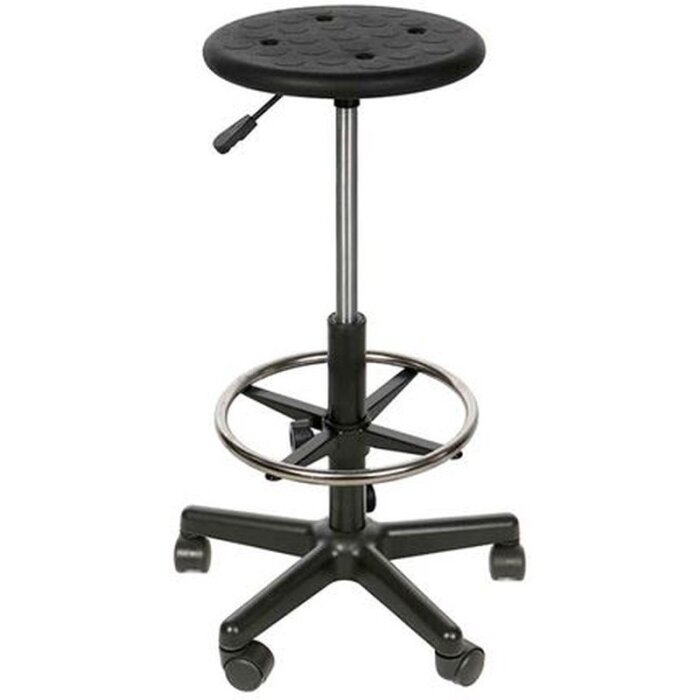 Fitted picture stool black