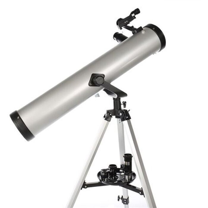 Byomic entry-level reflector telescope 76-700 case DEMO 76mm 700mm