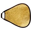 StudioKing Reflector CRGGS60 Gold Silver with handle 60 cm