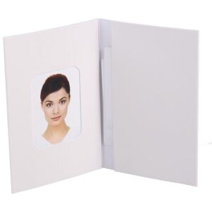 Benel passport photo folder white 500 pieces 58x84 mm...