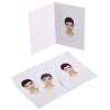 Benel passport photo folder white 500 pieces 58x84 mm Chromolux glossy