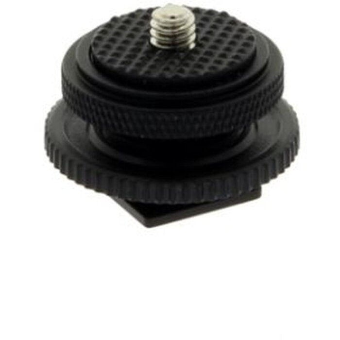 Falcon Eyes camera hotshoe adapter SP-03HS with 1/4" internal and external thread