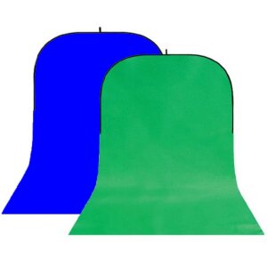 StudioKing BBT-10-07 Background Green-Blue 150x400 cm