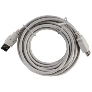 Standard USB 2.0 extension cable 5m A-male to A-female grey