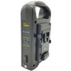 Rolux double battery charger RL-2KS for V-Mount battery