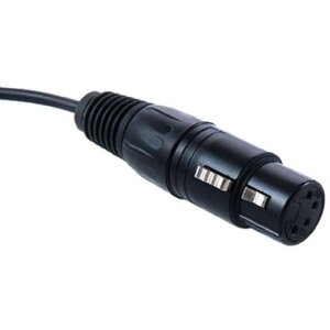 Rolux 4-pin XLR female plug with male D-tap RL-C3